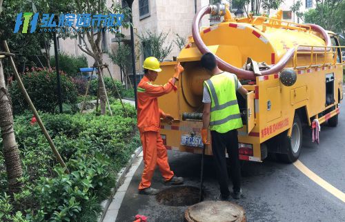支塘镇雨污管道清淤疏通